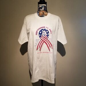 👕VINTAGE🇺🇲SEPTEMBER 11 2001 T SHIRT👕